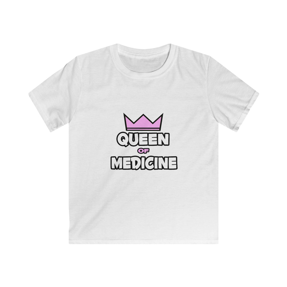 Queen of Medicine - Kids Softstyle Tee