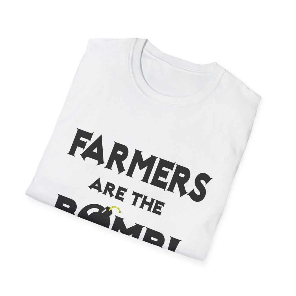 Farmers Are The Bomb! - Unisex Softstyle T-Shirt