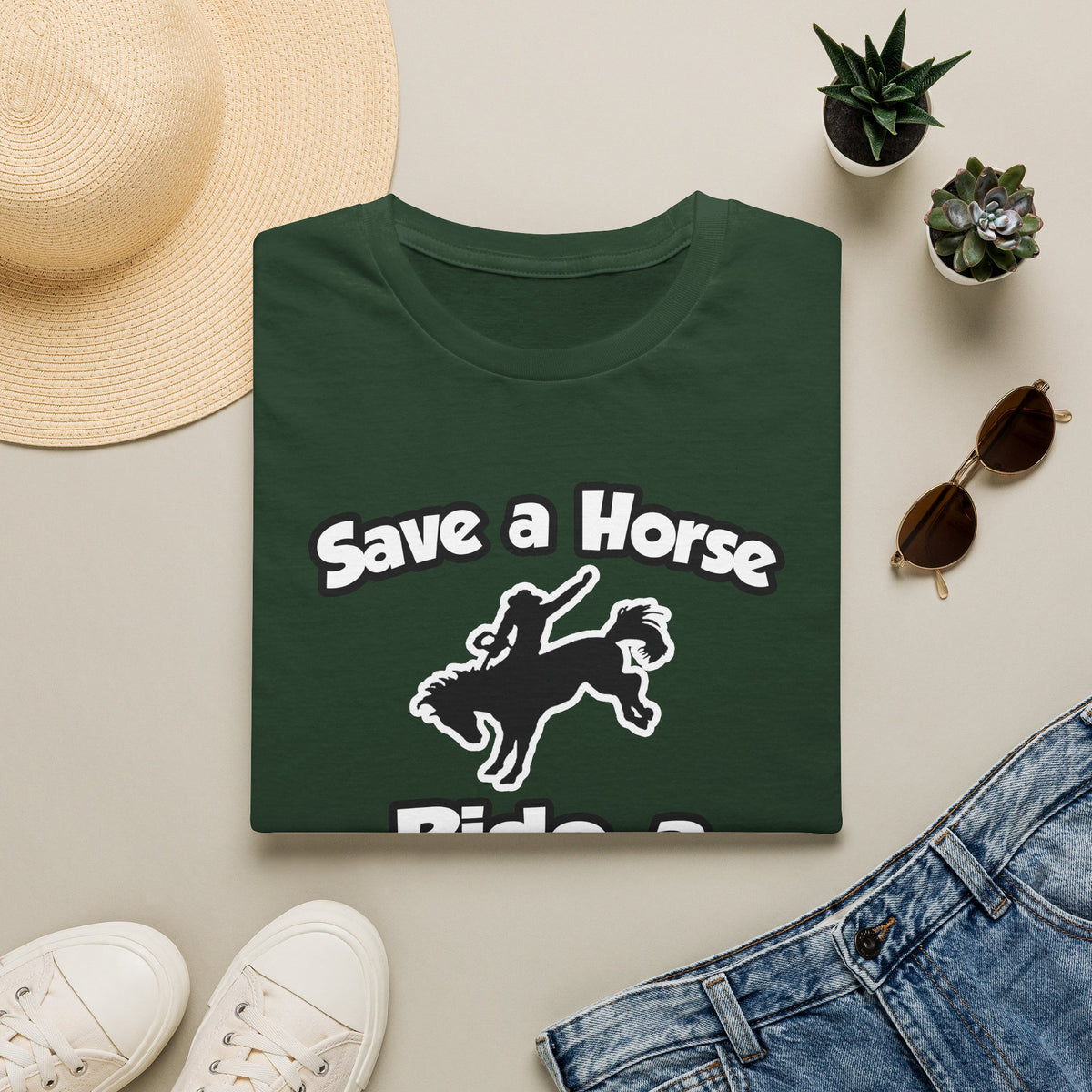 Save a Horse .. Ride a Nurse - Unisex Softstyle T-Shirt