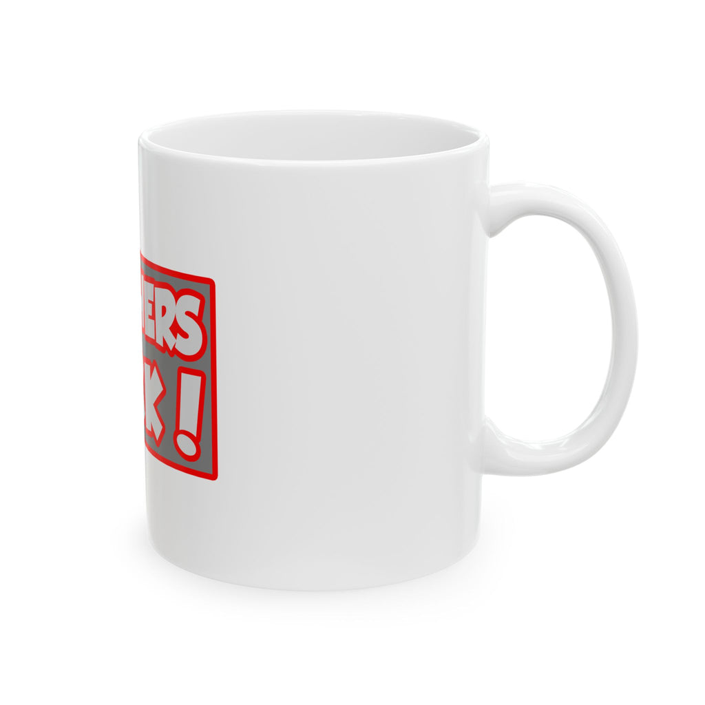 Teachers Rock! - Ceramic Mug, (11oz, 15oz)
