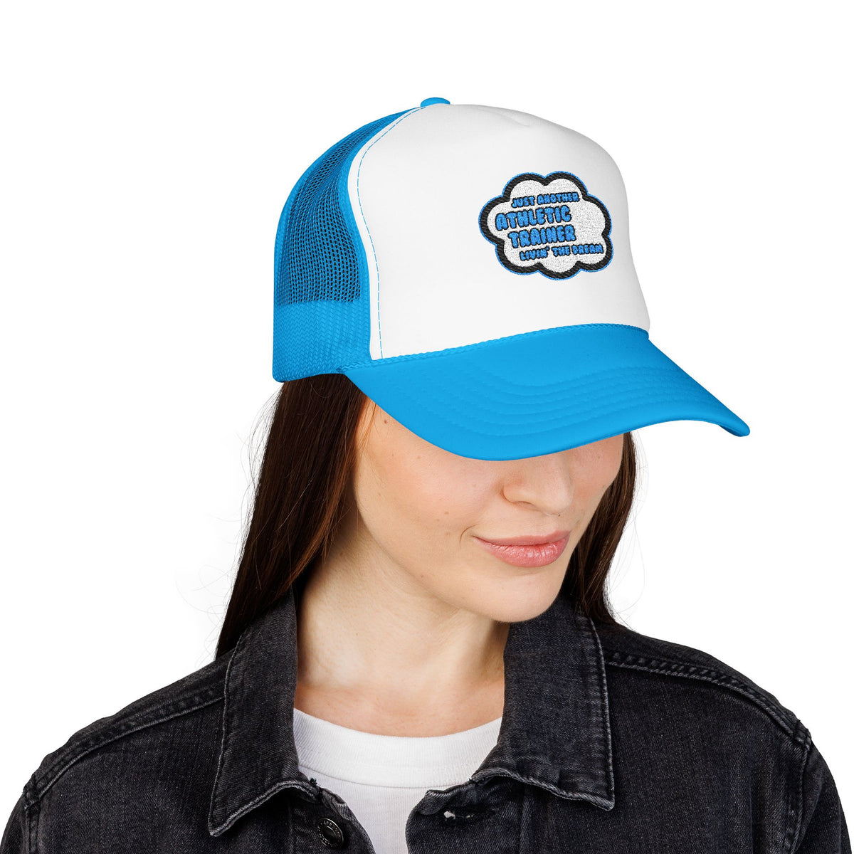 Athletic Trainer .. Livin' The Dream - Foam Trucker Hat
