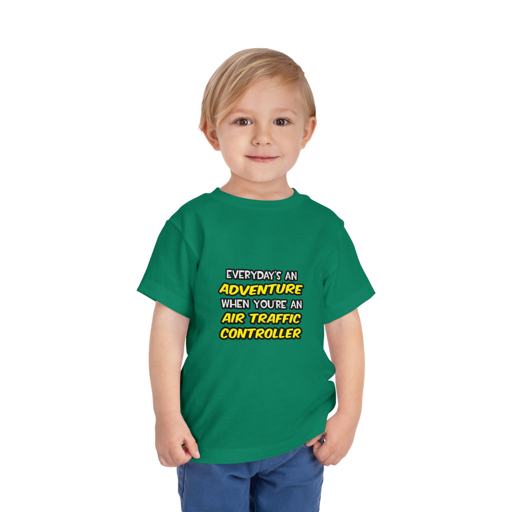 Everyday's An Adventure ... Air Traffic Controller - Toddler Short Sleeve Tee