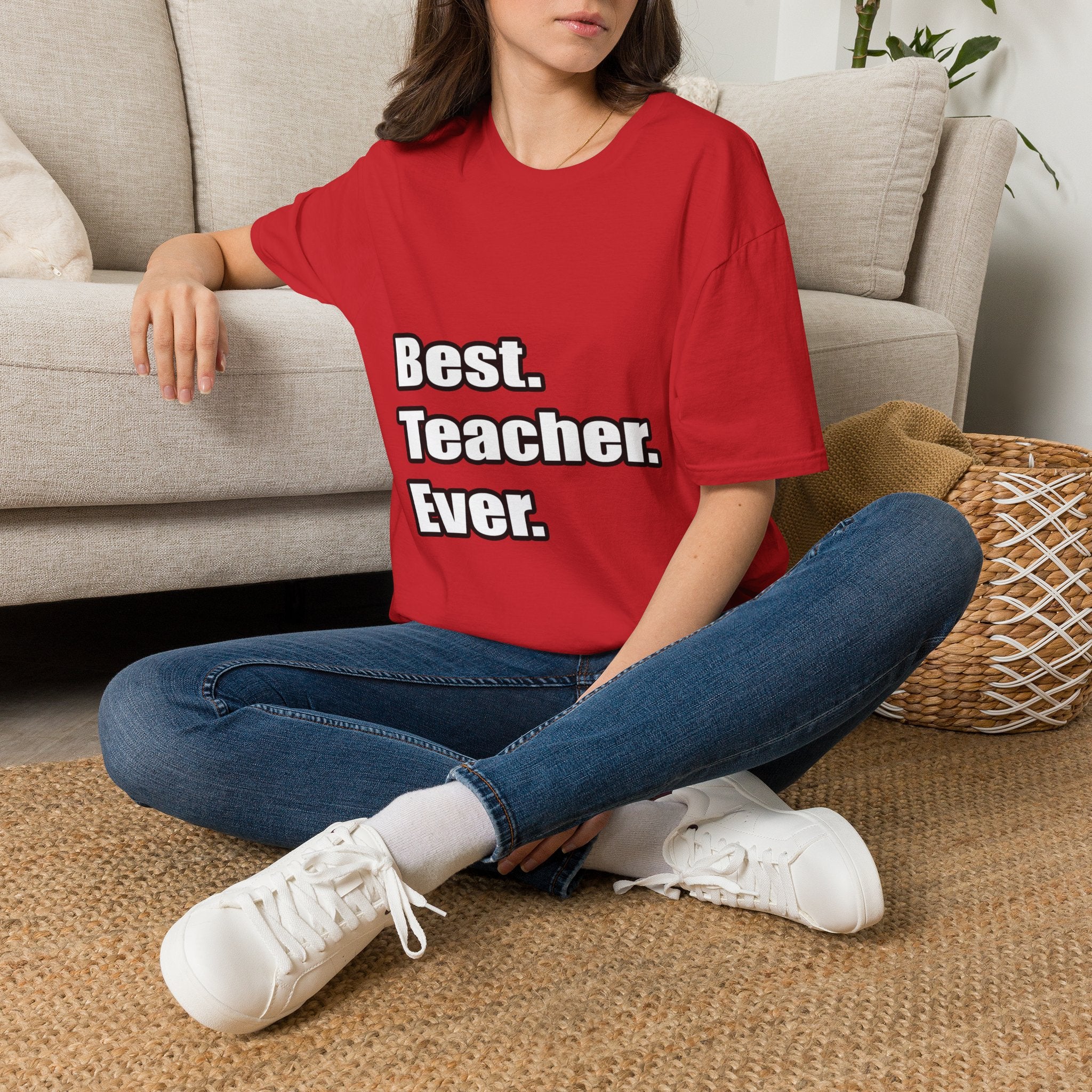 best teacher ever - Unisex Softstyle T-Shirt