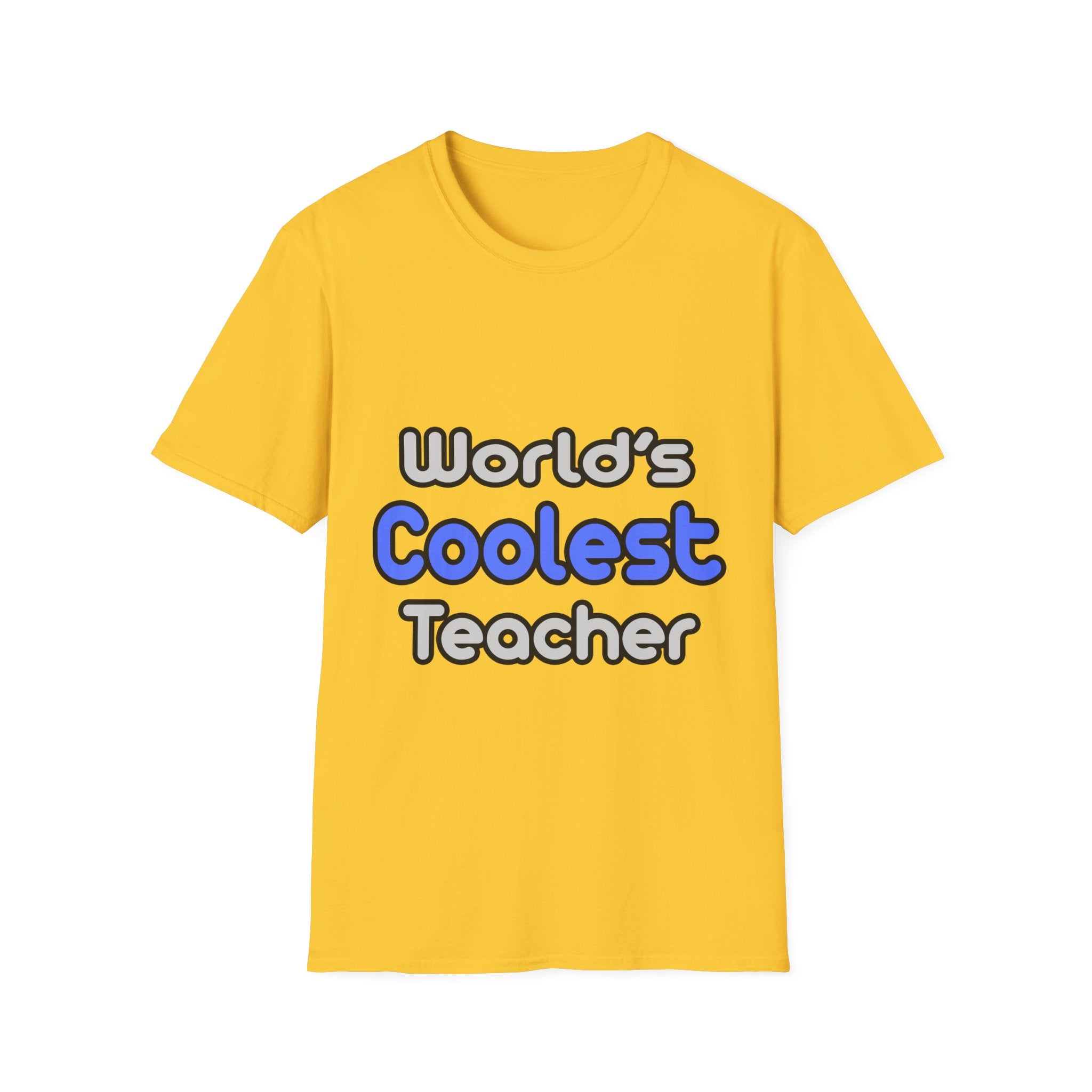 World's Coolest Teacher - Unisex Softstyle T-Shirt
