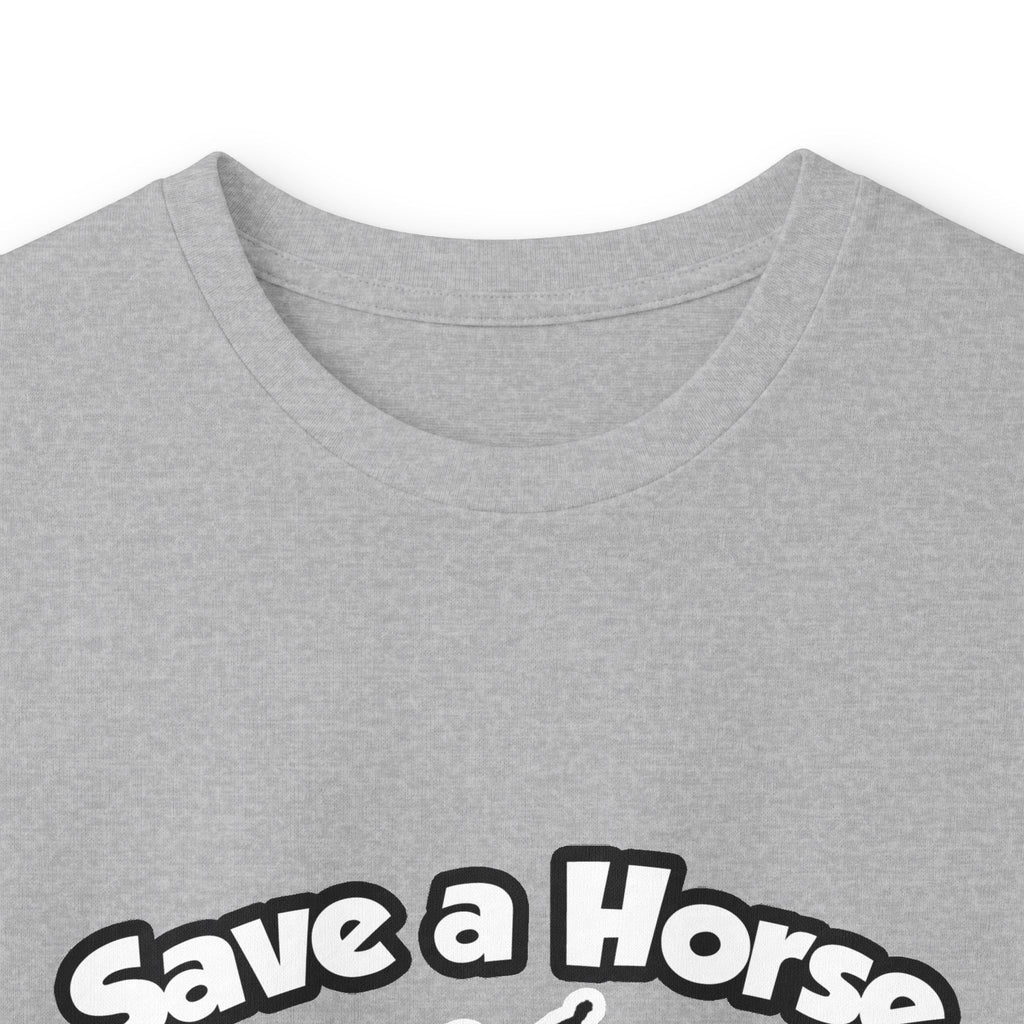 Save a Horse, Ride a Flight Nurse - Unisex Ultra Cotton Long Sleeve Tee