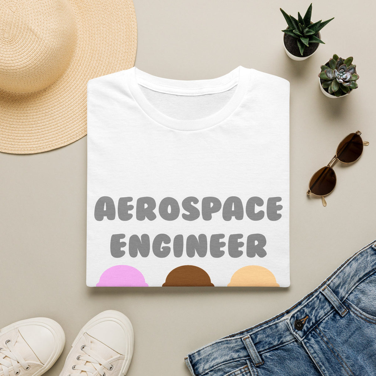 Aerospace Engineer ... Will Work For Ice Cream - Unisex Softstyle T-Shirt
