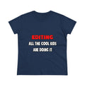 Funny Editor Shirts and Gifts - Women's Midweight Cotton Tee