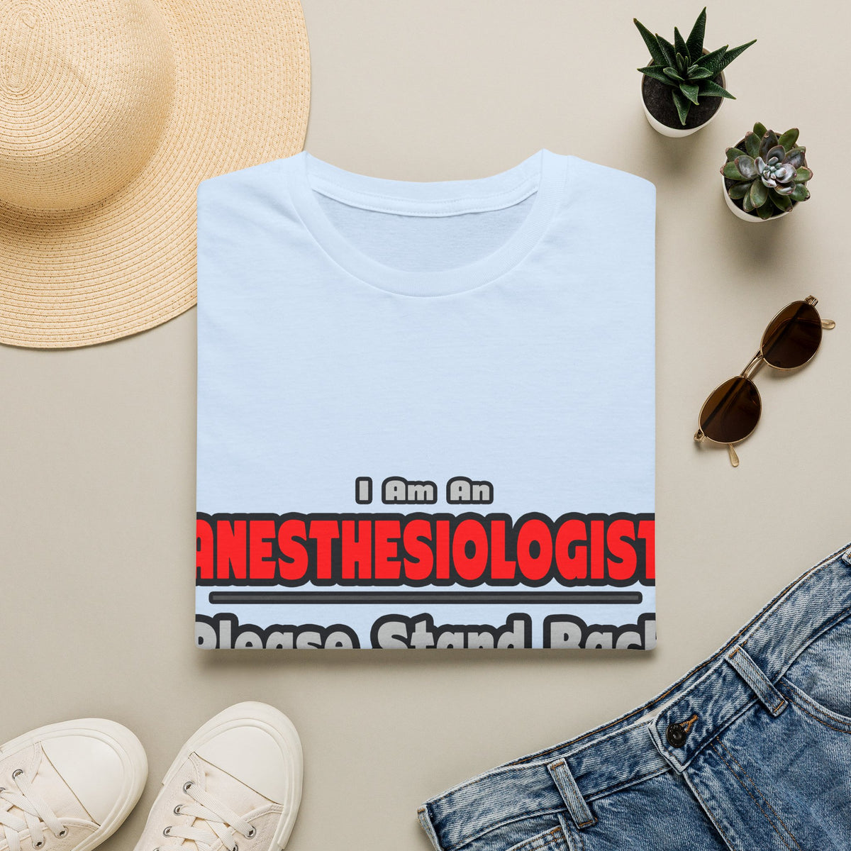 Anesthesiologist ... Stand Back ... Work My Magic - Unisex Softstyle T-Shirt