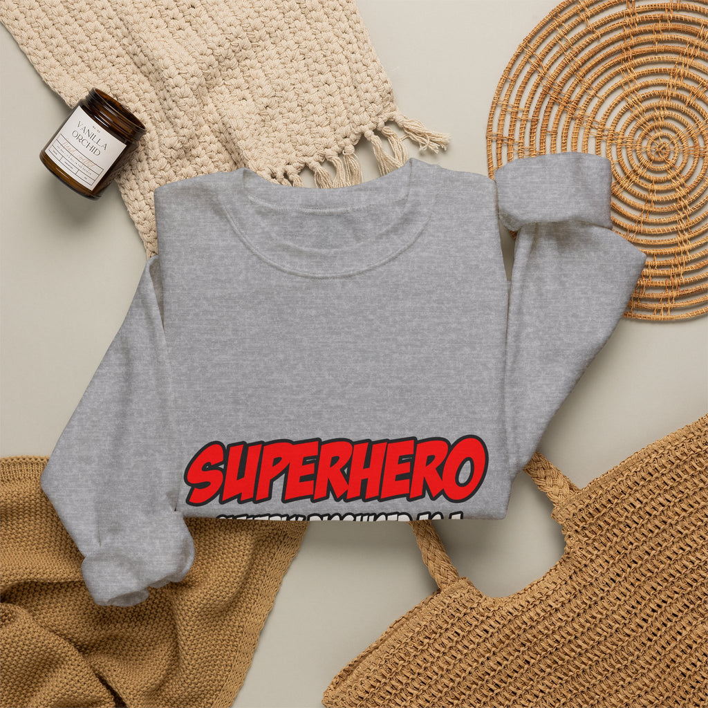 Superhero...Teacher - Unisex Heavy Blend™ Crewneck Sweatshirt