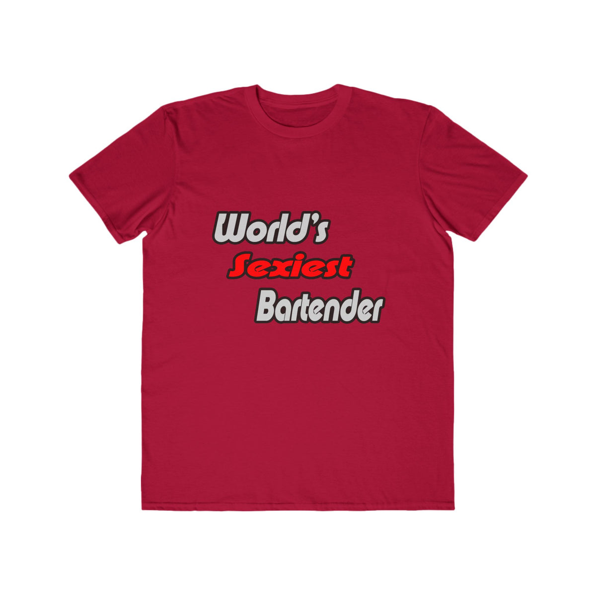 World's Sexiest Bartender - Men's Lightweight Fashion Tee