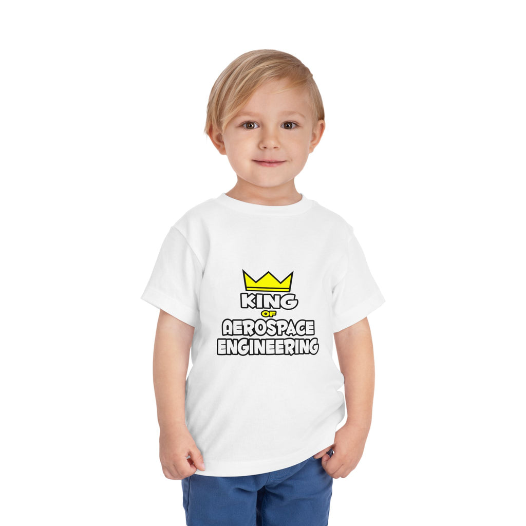 King of Aerospace Engineering - Toddler Short Sleeve Tee