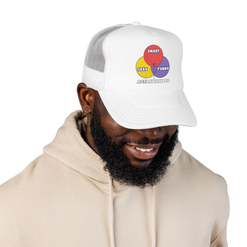 Venn Diagram .. Astronomers - Foam Trucker Hat