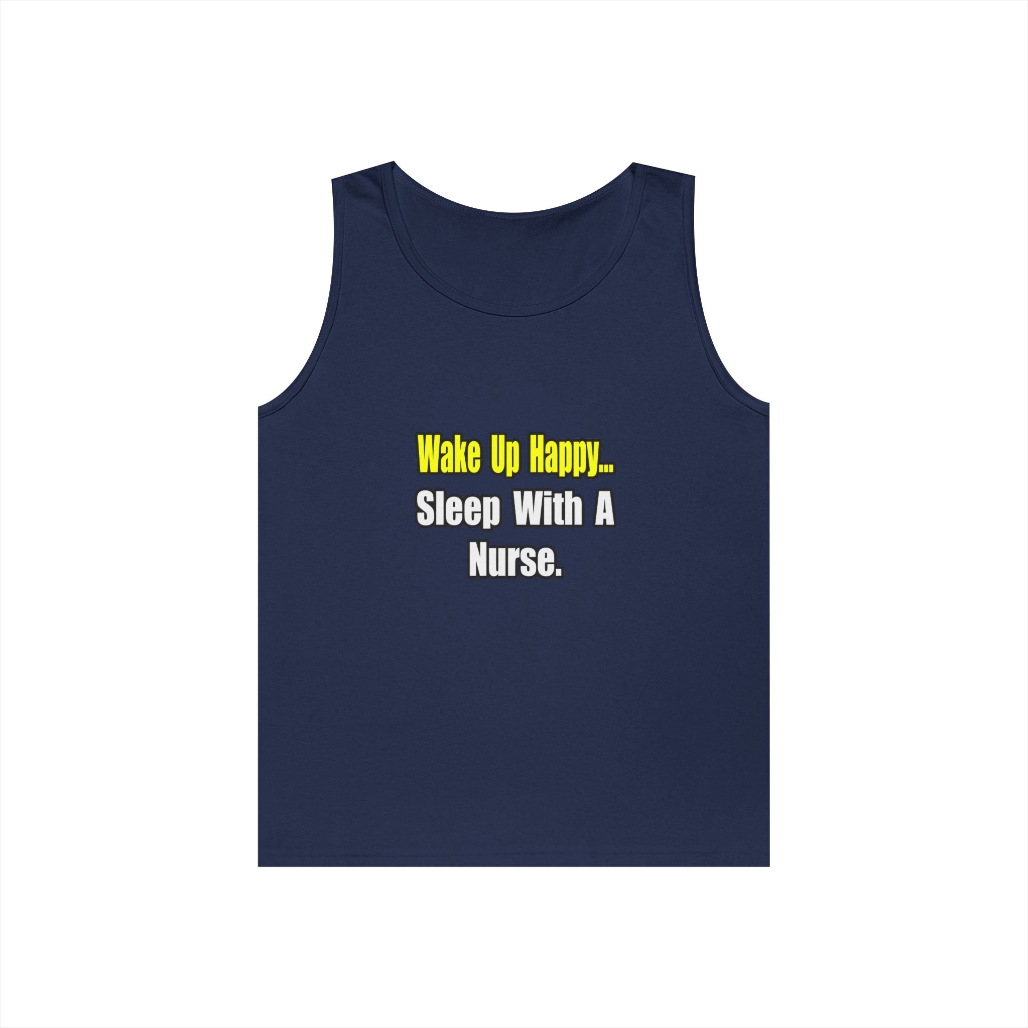 Sleep With a Nurse - Unisex Heavy Cotton Tank Top