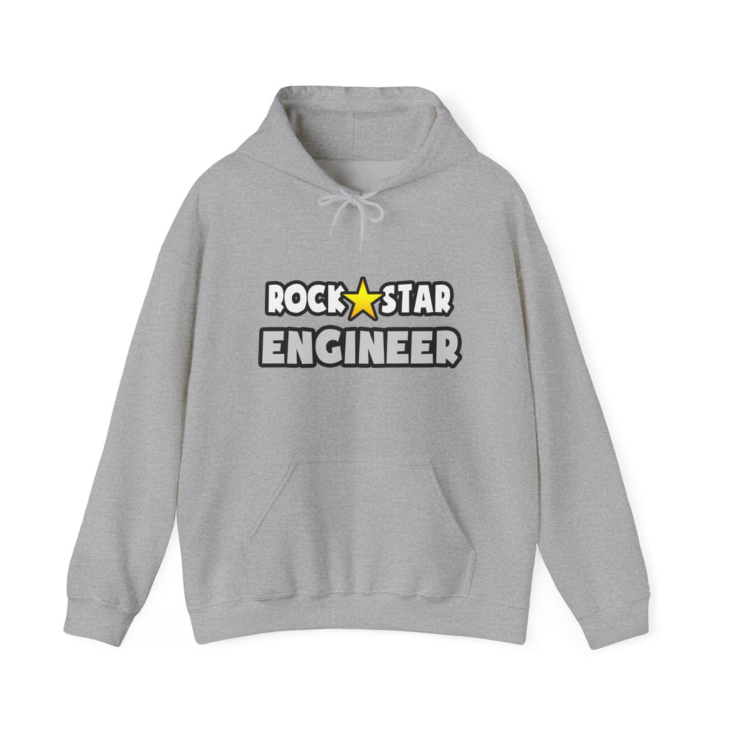 Rock Star Engineer (2) - Unisex Heavy Blend™ Hooded Sweatshirt