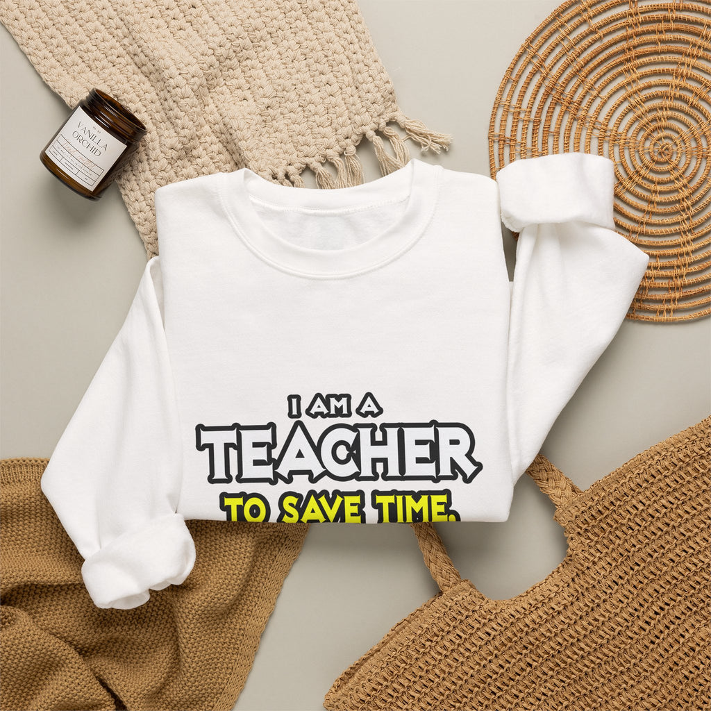 Teacher...Assume I Am Never Wrong - Unisex Heavy Blend™ Crewneck Sweatshirt