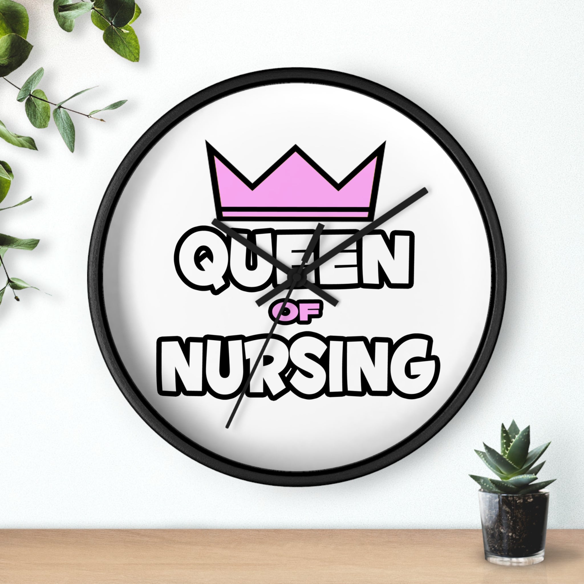 Queen of Nursing - Wall Clock