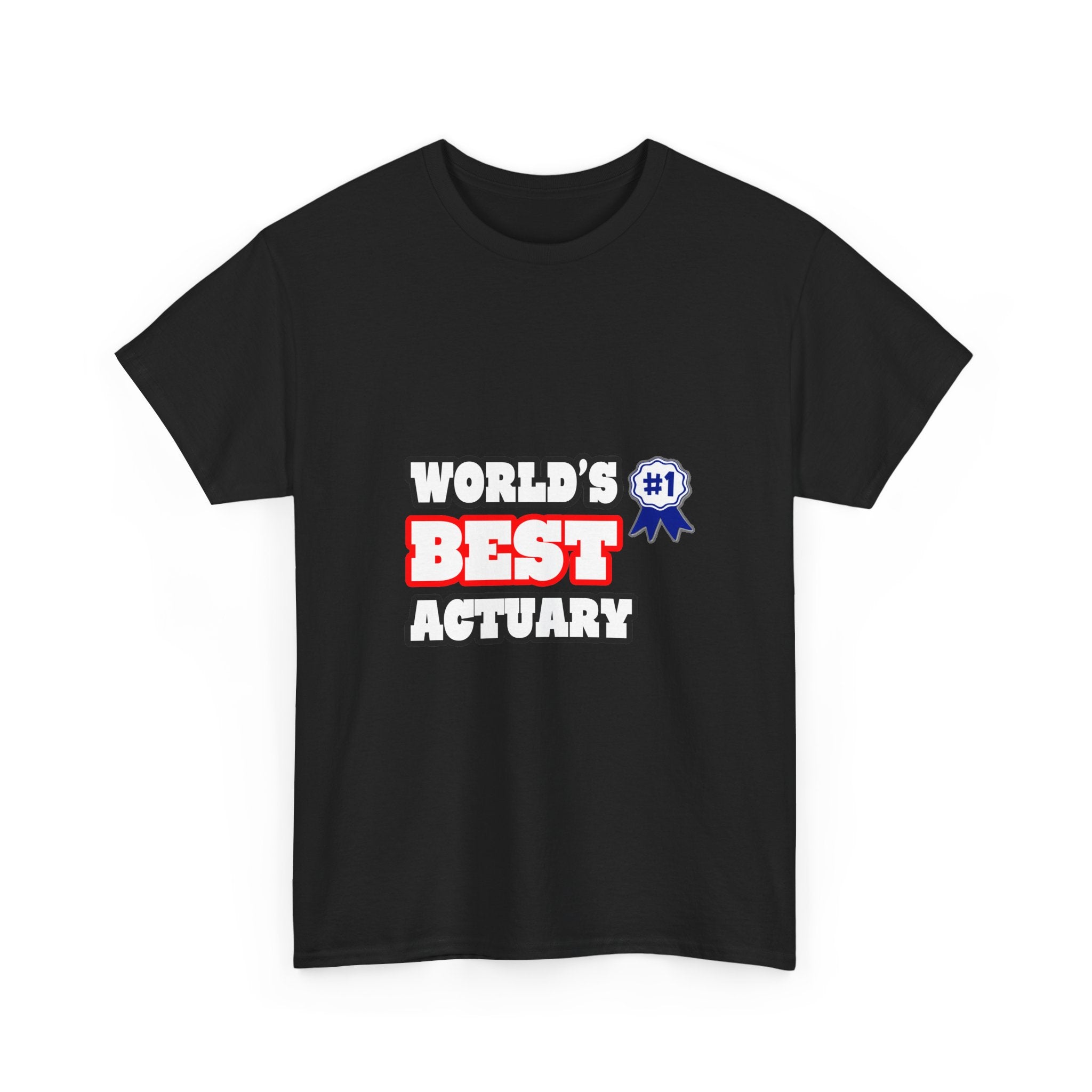 World's Best Actuary - Unisex Heavy Cotton Tee
