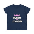 Queen of Litigation - Women's Midweight Cotton Tee