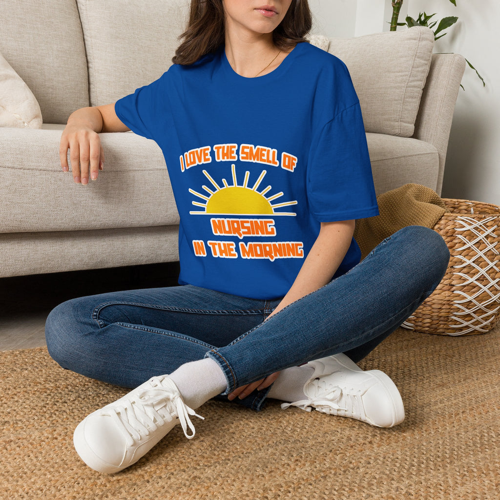 Smell of Nursing in the Morning - Unisex Softstyle T-Shirt