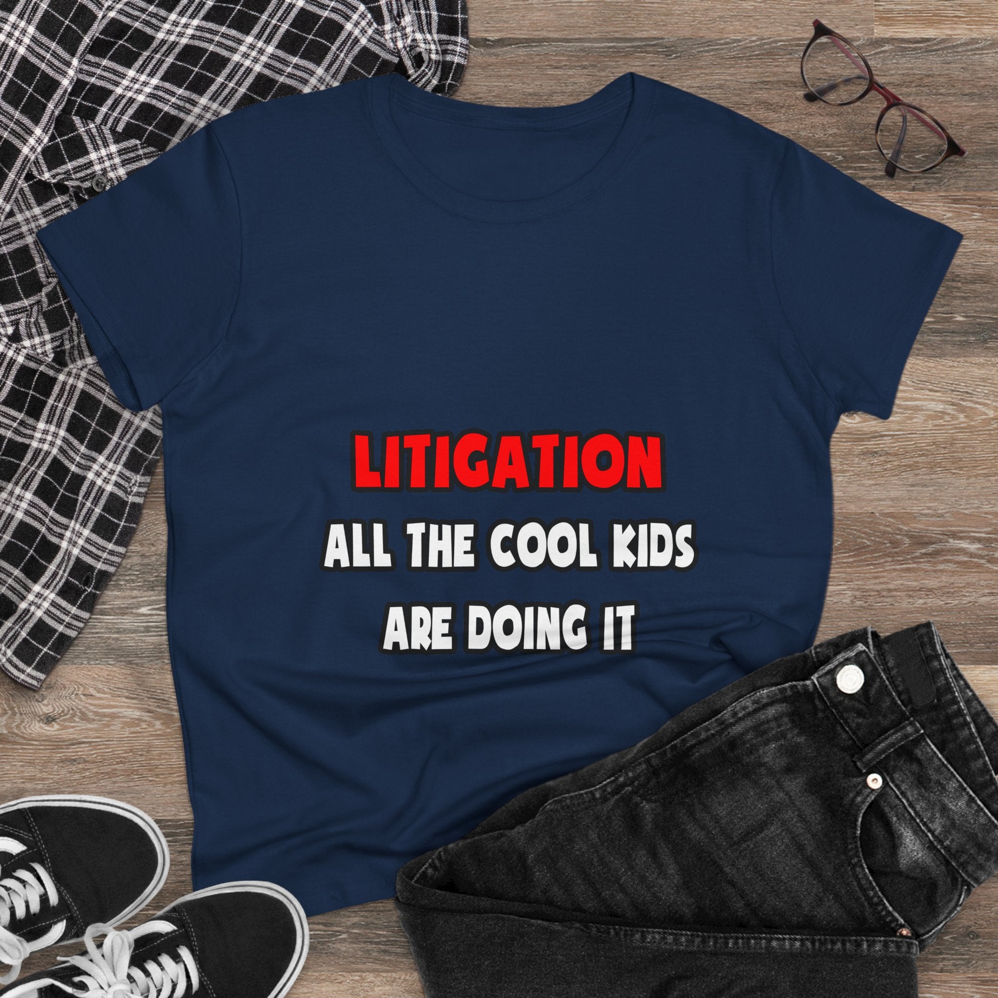 Funny Attorney Shirts and Gifts - Women's Midweight Cotton Tee