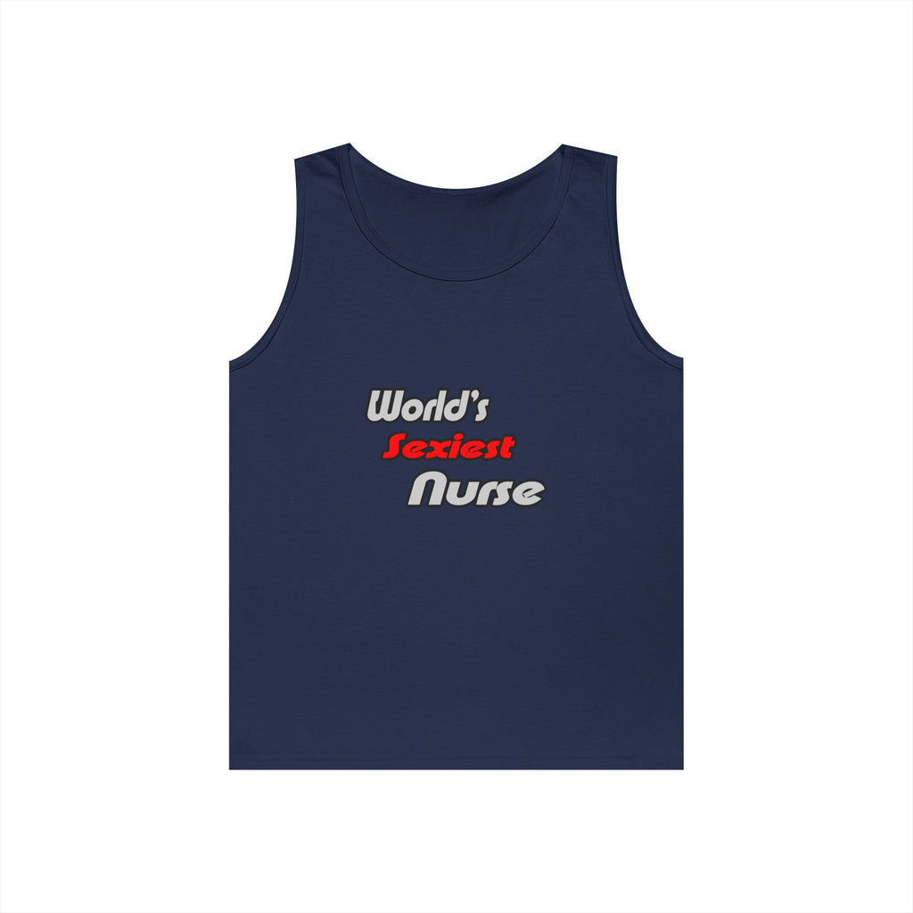 World's Sexiest Nurse - Unisex Heavy Cotton Tank Top