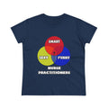 Venn Diagram .. Nurse Practitioners - Women's Midweight Cotton Tee
