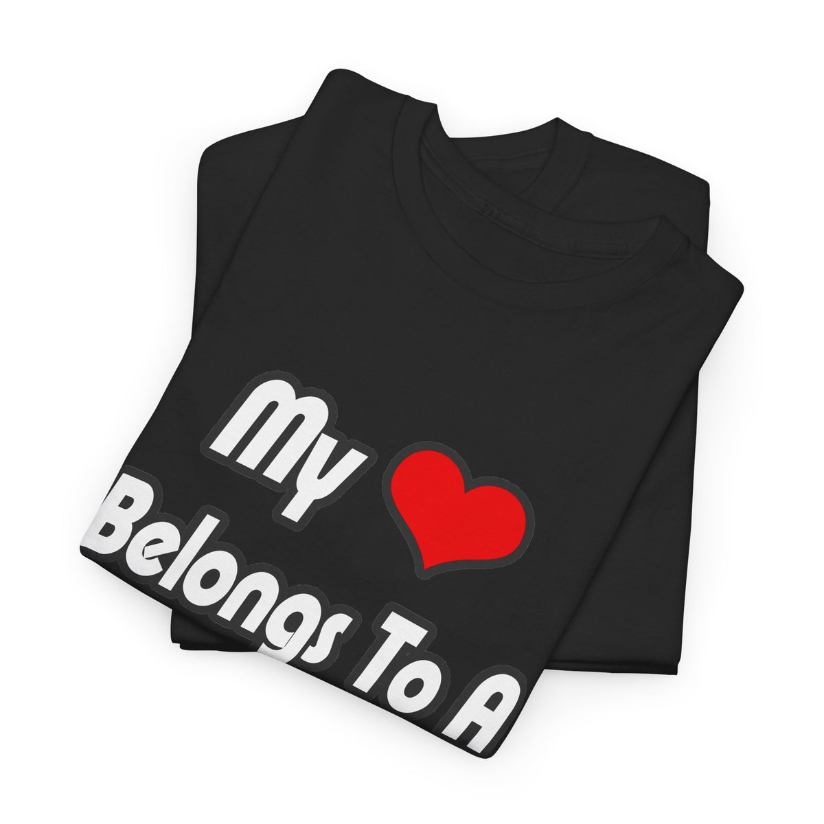 My Heart Belongs To A Cardiologist - Unisex Heavy Cotton Tee