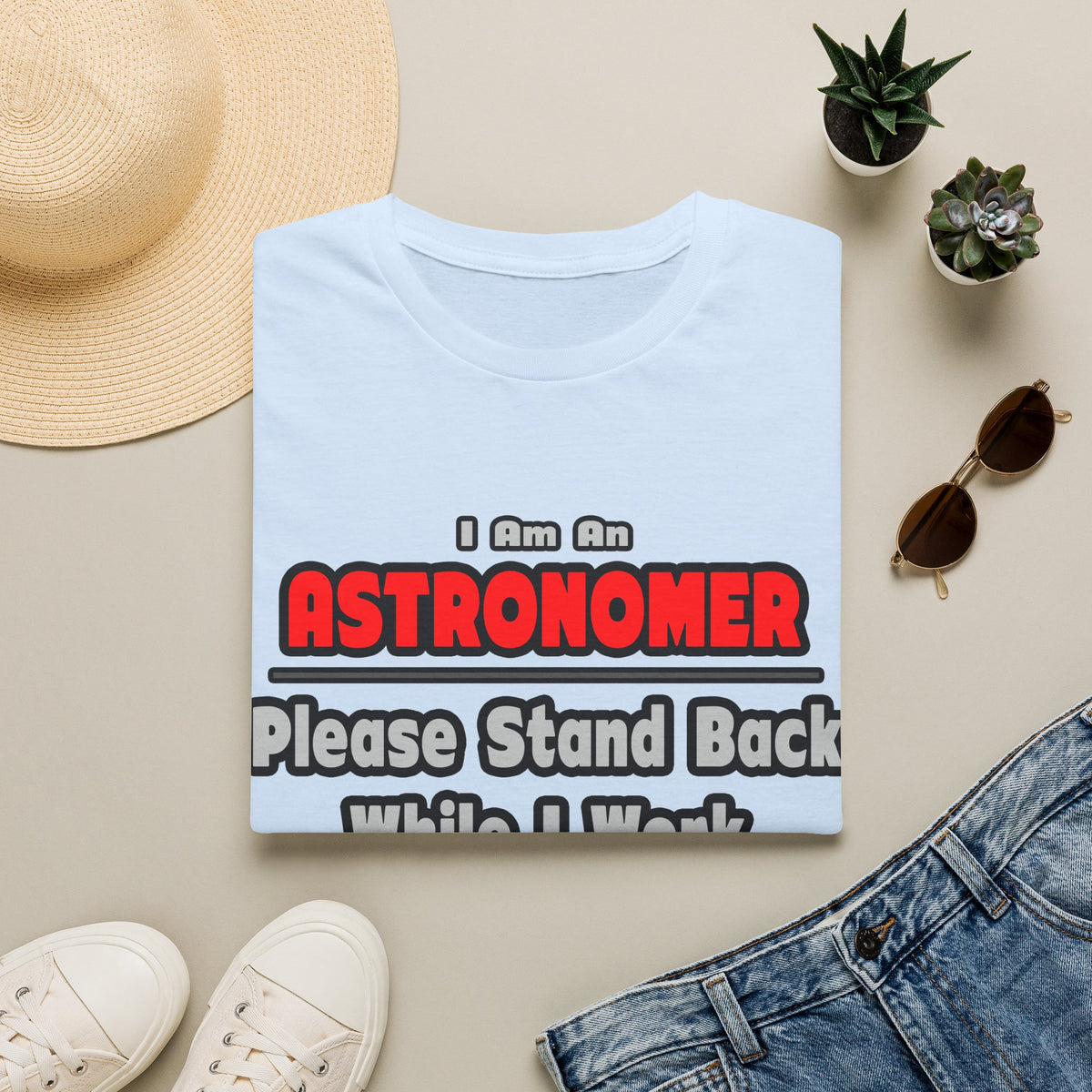 Astronomer ... Stand Back ... Work My Magic - Unisex Softstyle T-Shirt