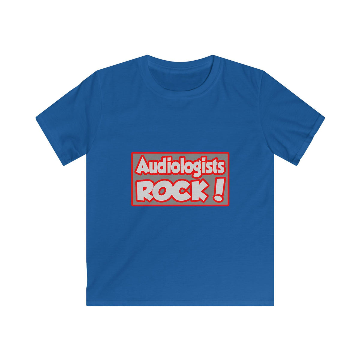 Audiologists Rock! - Kids Softstyle Tee