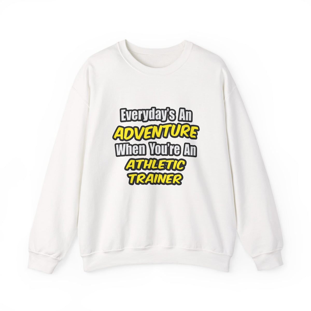 Everyday's An Adventure .. Athletic Trainer - Unisex Heavy Blend™ Crewneck Sweatshirt