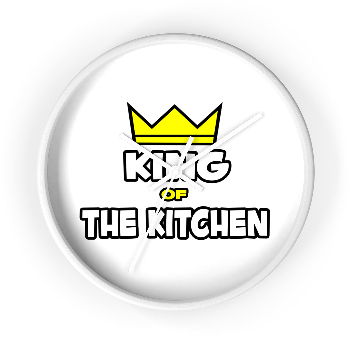 King of the Kitchen - Wall Clock