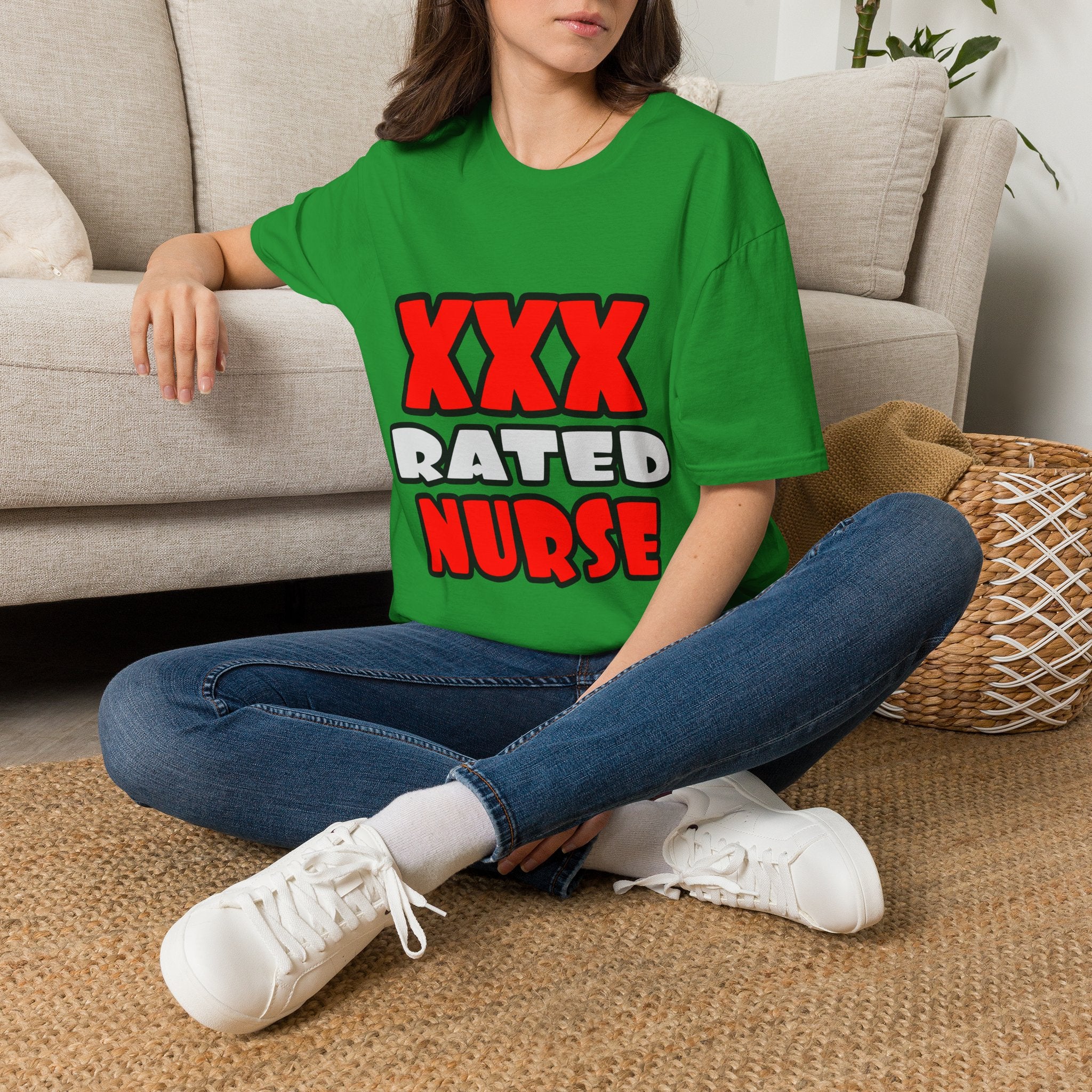 XXX Rated Nurse - Unisex Softstyle T-Shirt