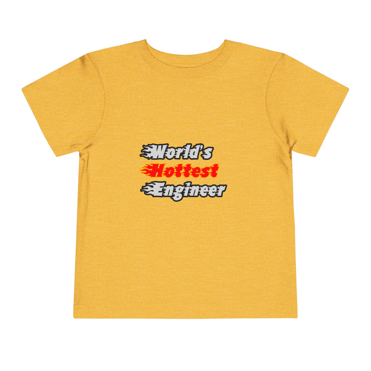 World's Hottest Engineer - Toddler Short Sleeve Tee