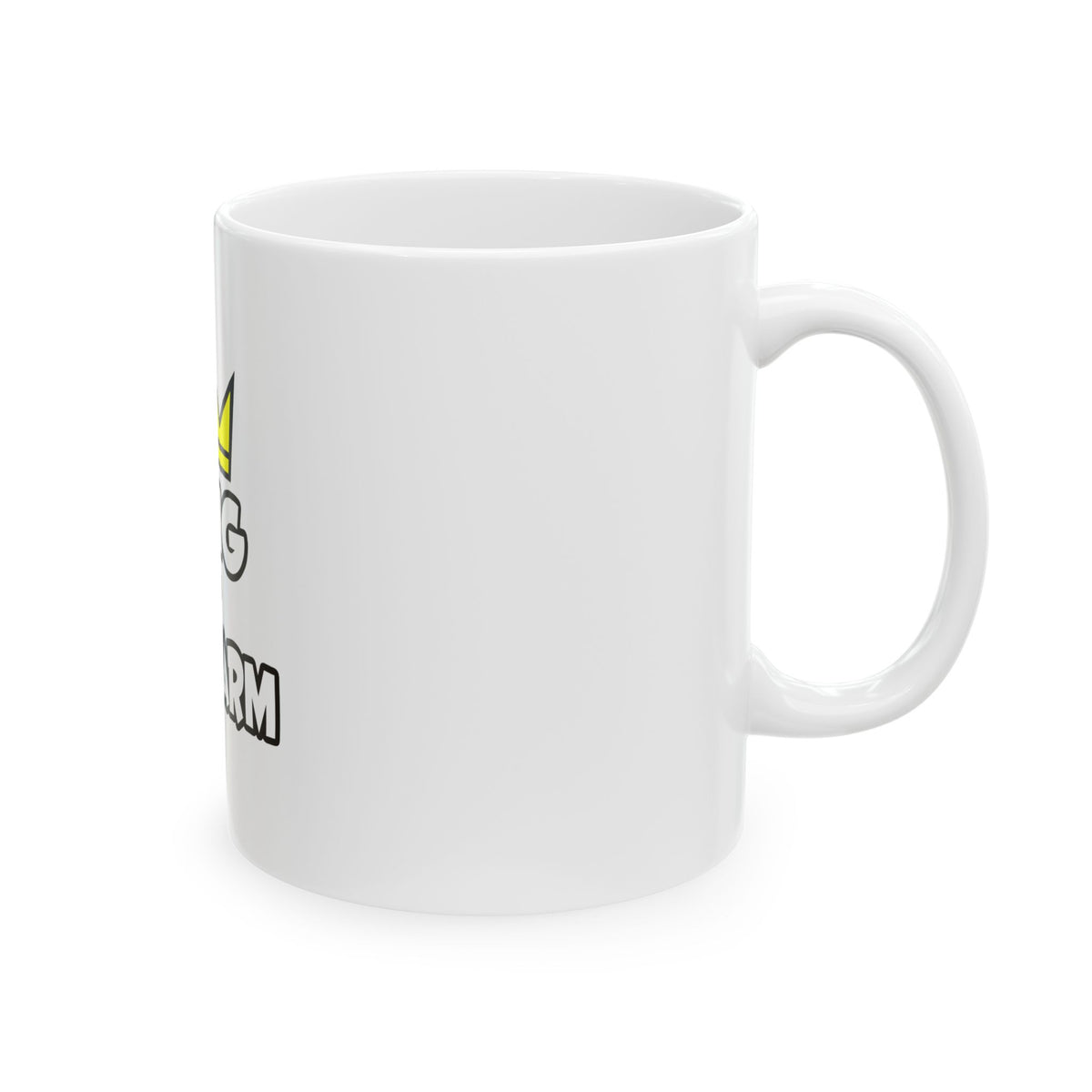 King of The Farm - Ceramic Mug, (11oz, 15oz)