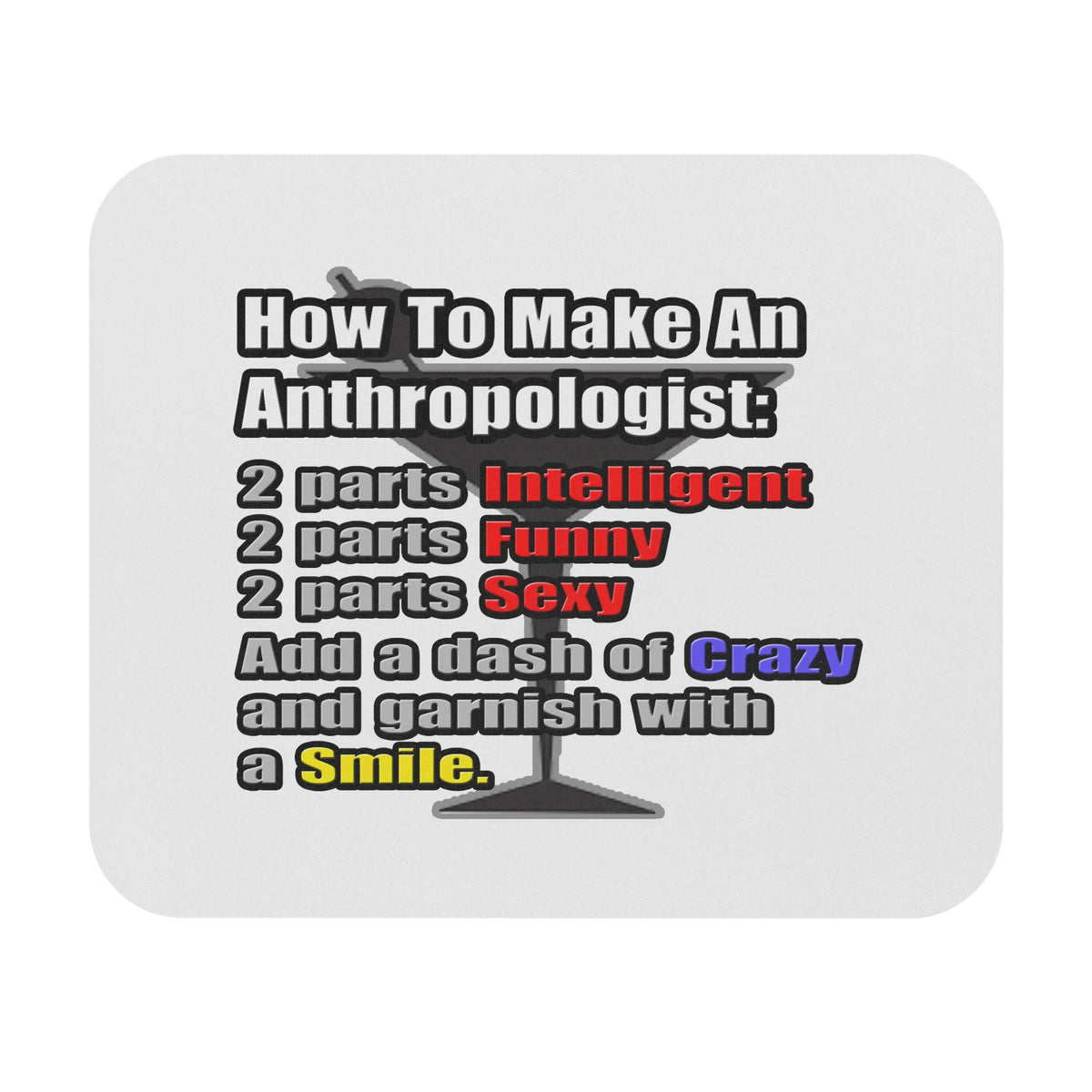 How To Make an Anthropologist - Mouse Pad (Rectangle)
