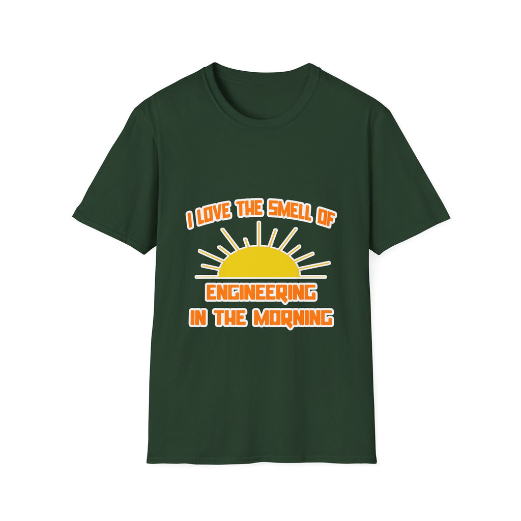 Smell of Engineering in the Morning - Unisex Softstyle T-Shirt
