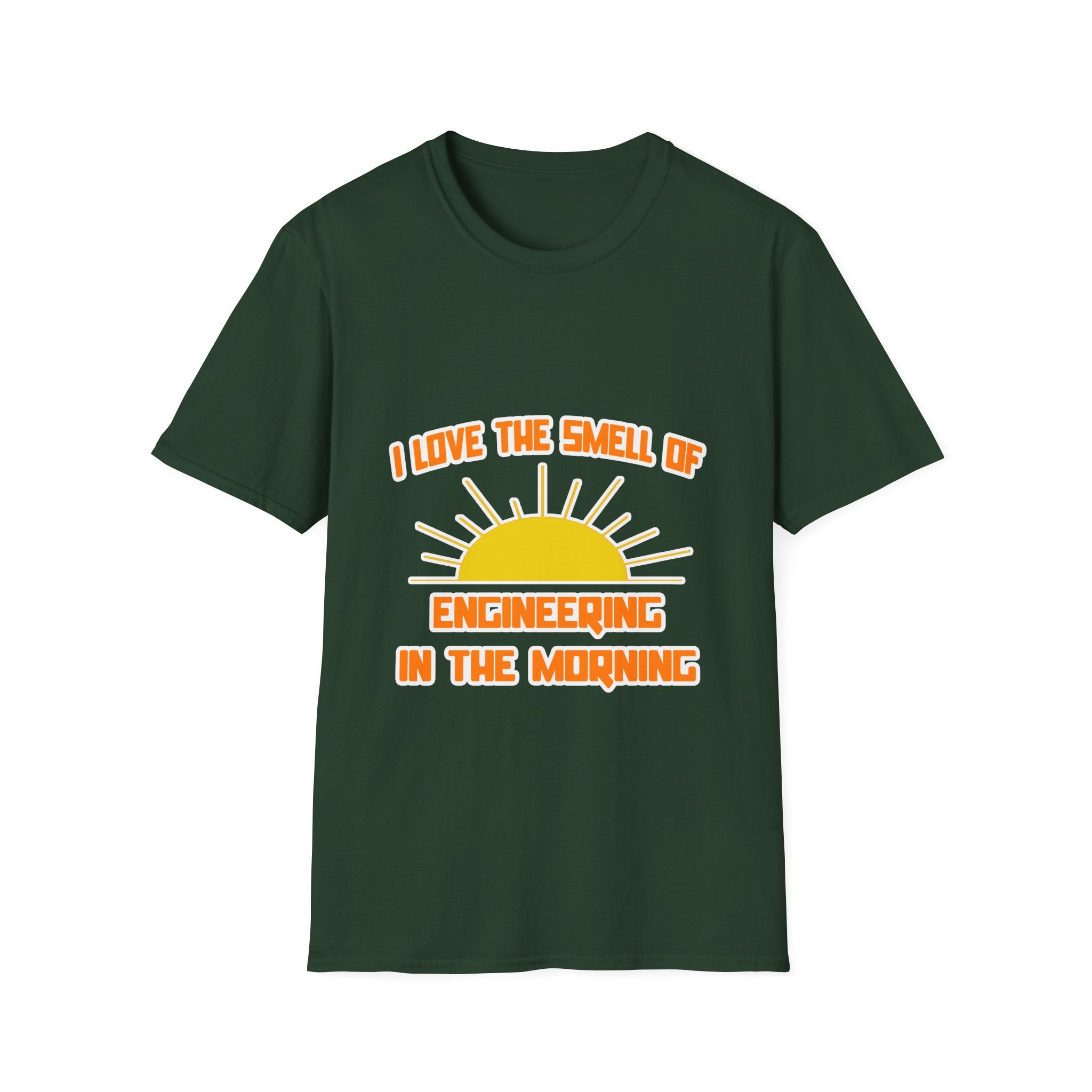 Smell of Engineering in the Morning - Unisex Softstyle T-Shirt