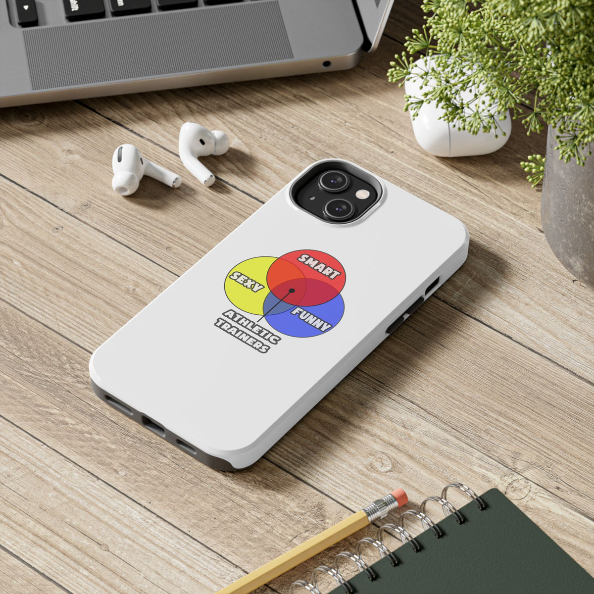 Venn Diagram .. Athletic Trainers - Tough Phone Cases