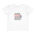 World's Best Aerospace Engineer - Toddler Short Sleeve Tee