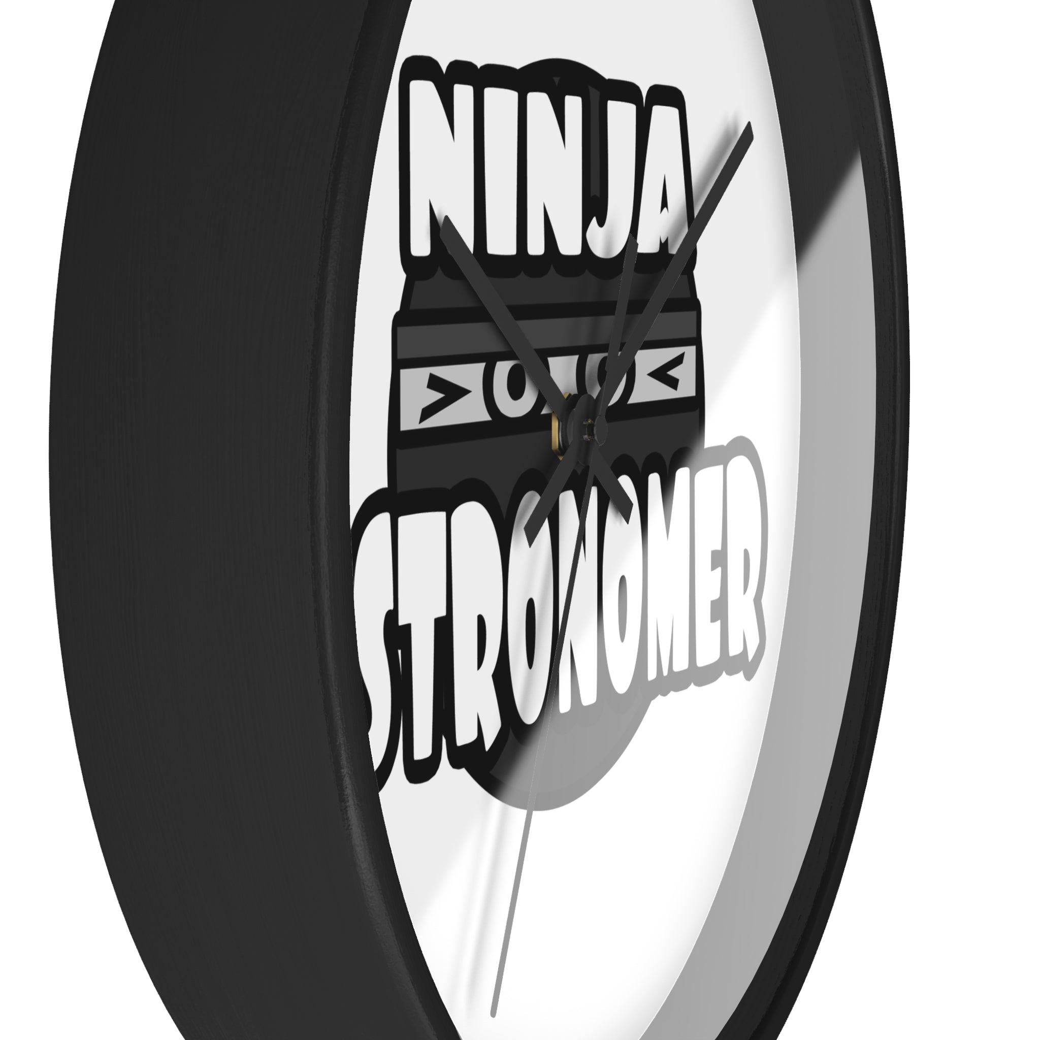 Ninja Astronomer - Wall Clock