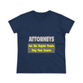 Attorneys...Smarter - Women's Midweight Cotton Tee