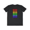 Rainbow Editor - Men's Lightweight Fashion Tee