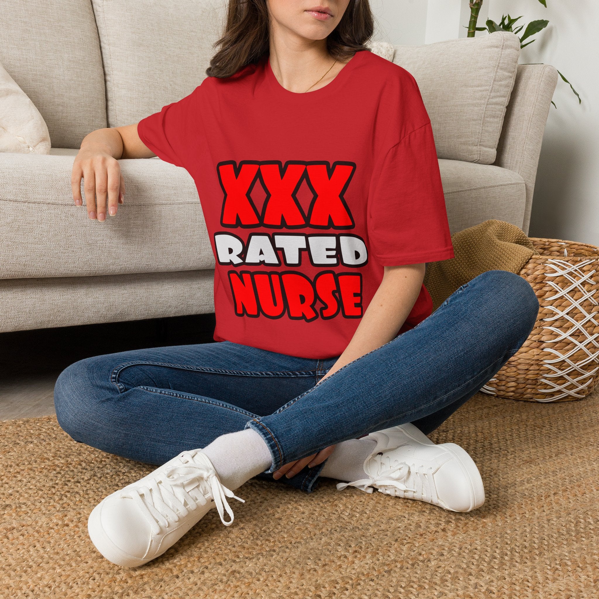 XXX Rated Nurse - Unisex Softstyle T-Shirt