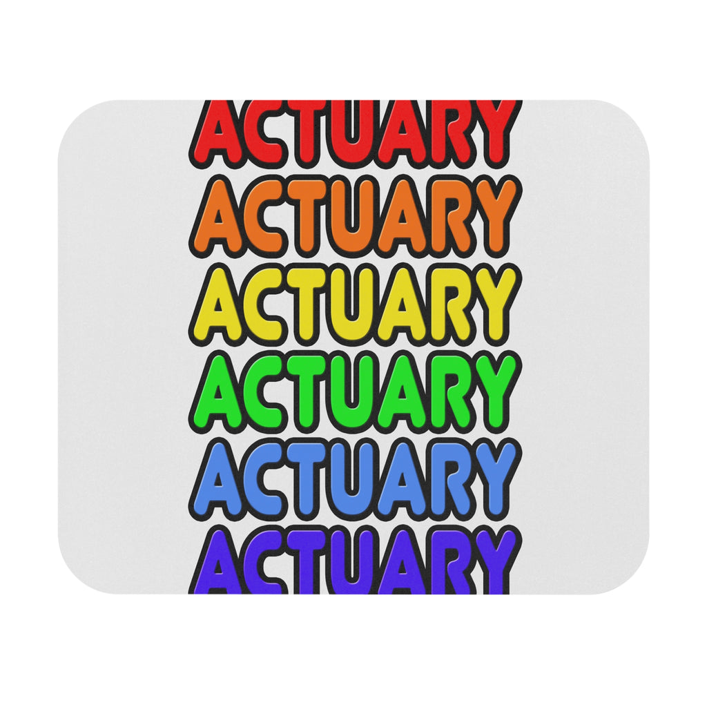 Rainbow Actuary - Mouse Pad (Rectangle)