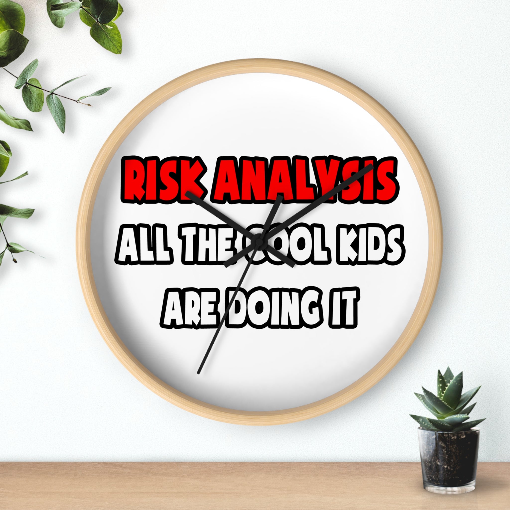 Funny Actuary Shirts and Gifts - Wall Clock