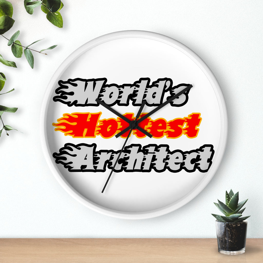 World's Hottest Architect - Wall Clock