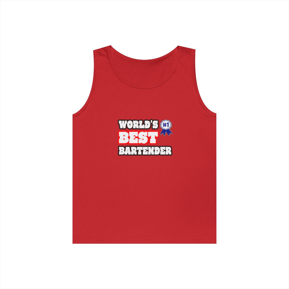 World's Best Bartender - Unisex Heavy Cotton Tank Top