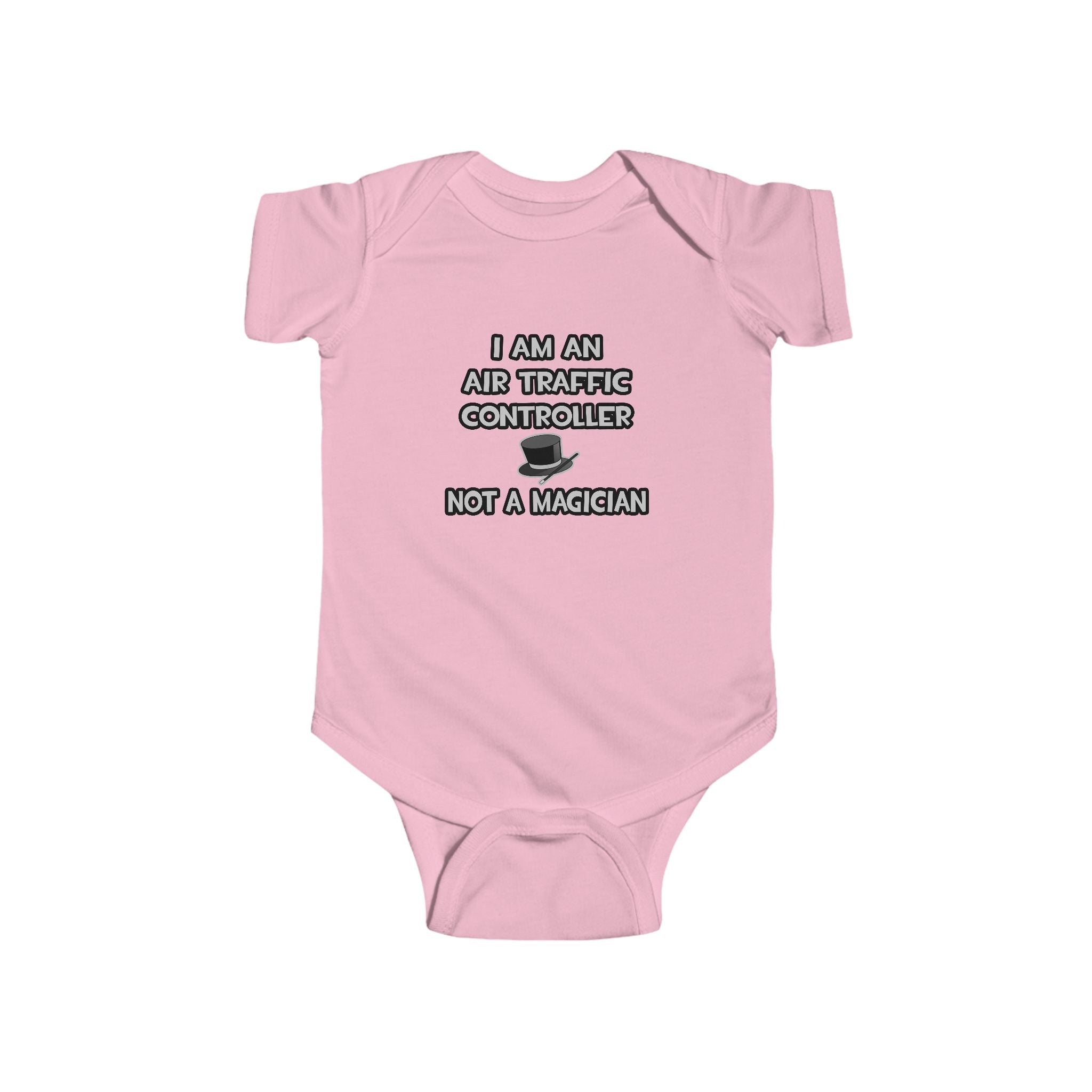 Air Traffic Controller ... Not A Magician - Infant Fine Jersey Bodysuit