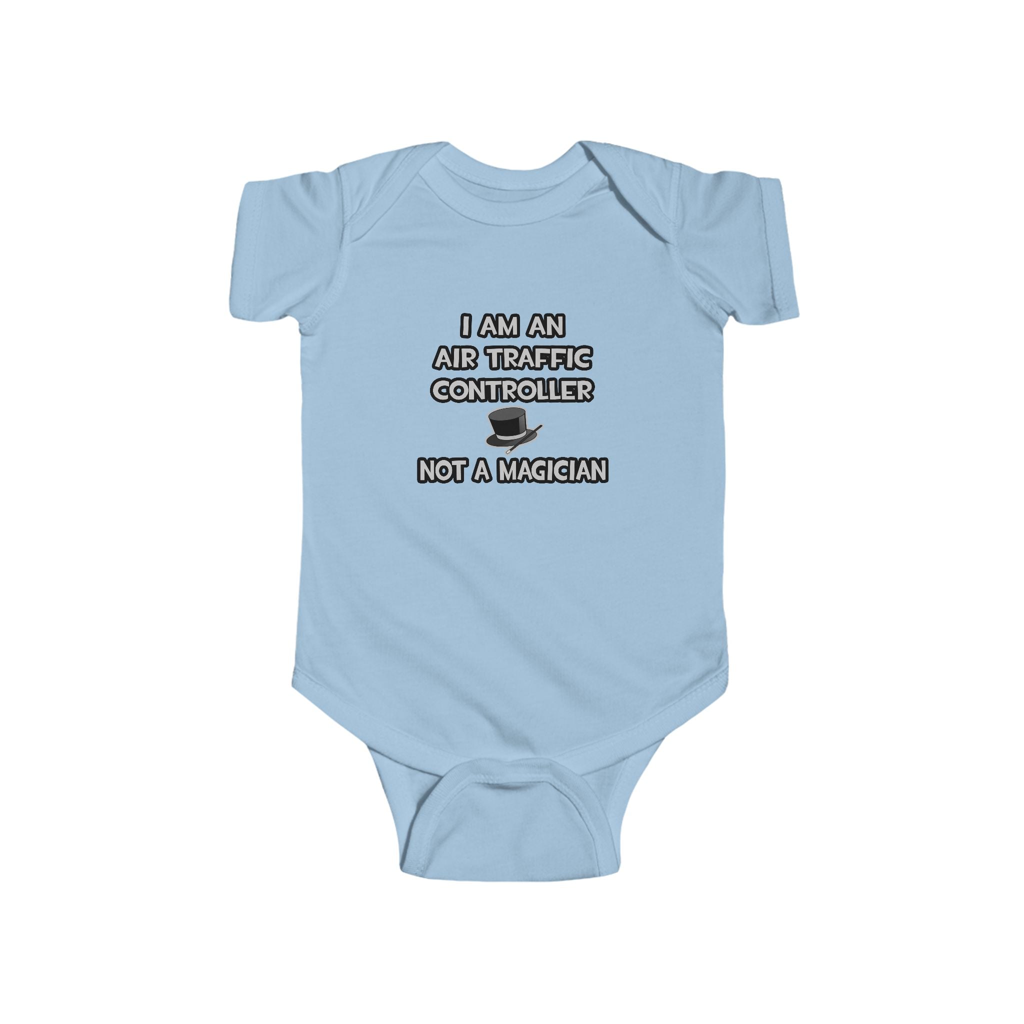 Air Traffic Controller ... Not A Magician - Infant Fine Jersey Bodysuit