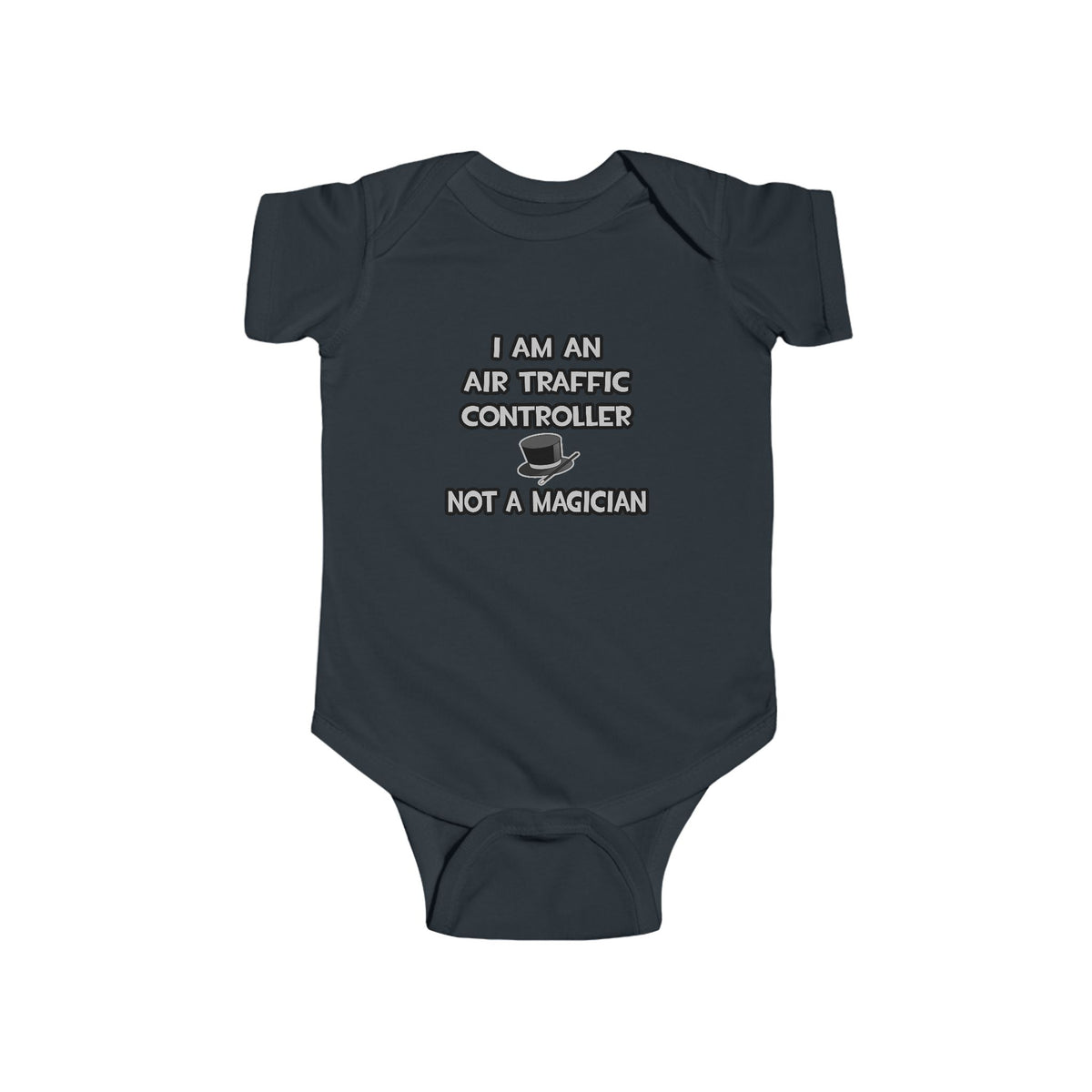 Air Traffic Controller ... Not A Magician - Infant Fine Jersey Bodysuit